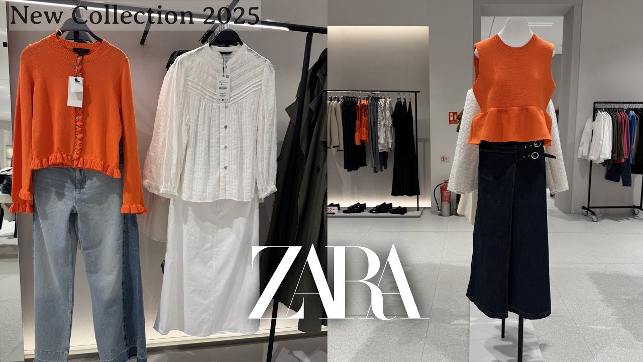 ZARA NEW WOMEN’S💗SPRING COLLECTION 2025 / ZARA HAUL 2025🎋💋