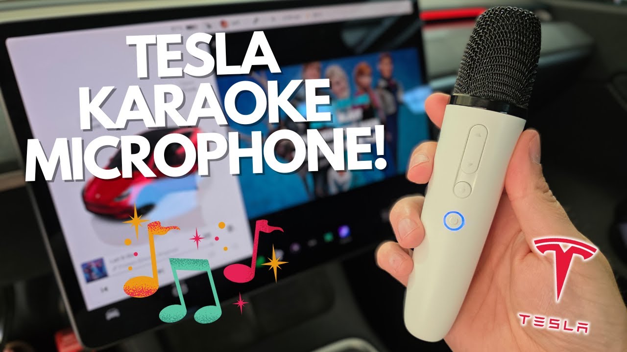 How to Turn Your Tesla into a Karaoke Machine – Tesla Mic Review!
