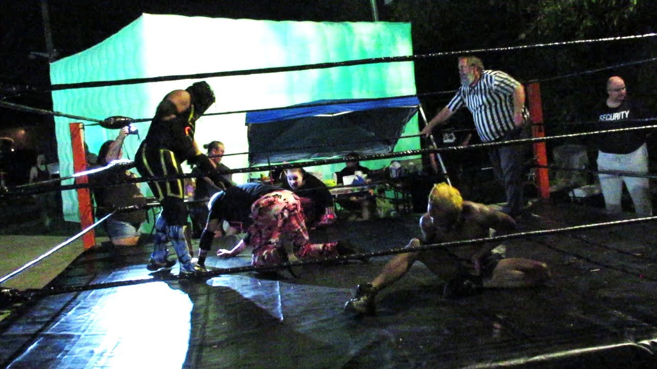 Vincent John Mathews vs. Nero vs. Dark Suede - Tuff Pro Wrestling (Hell's Dungeon)