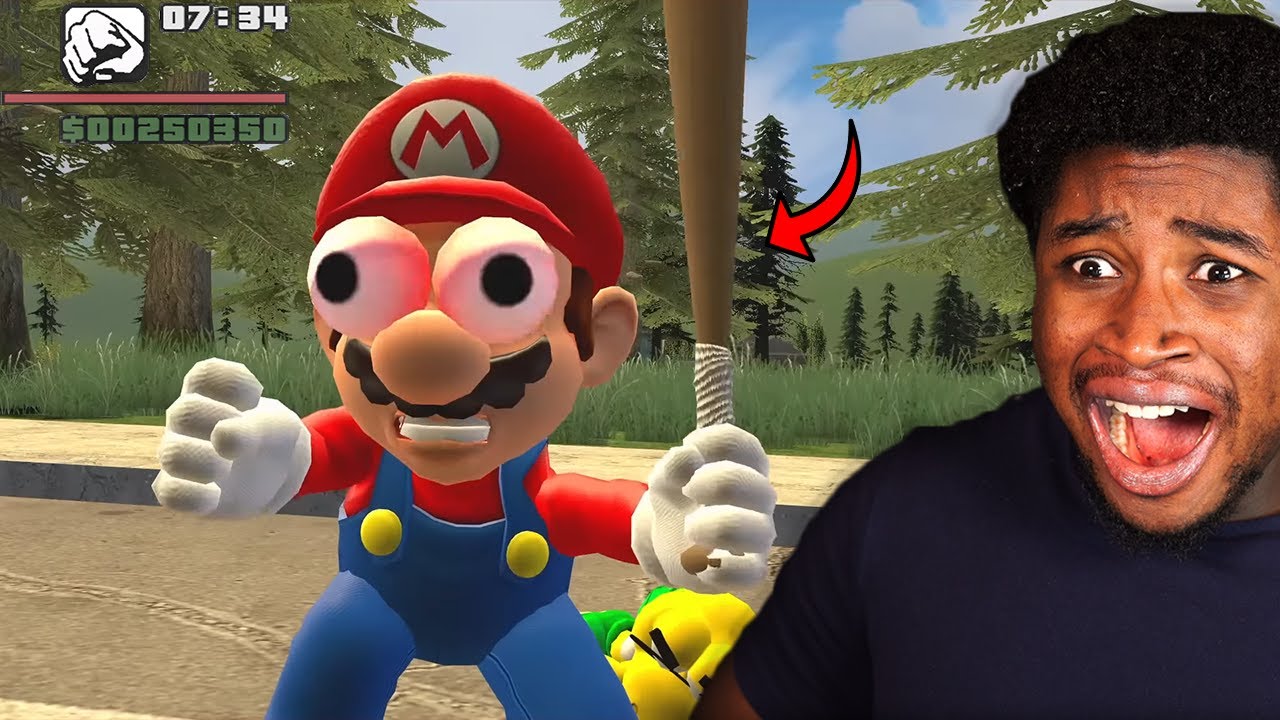 SMG4 GRAND THEFT MARIO!