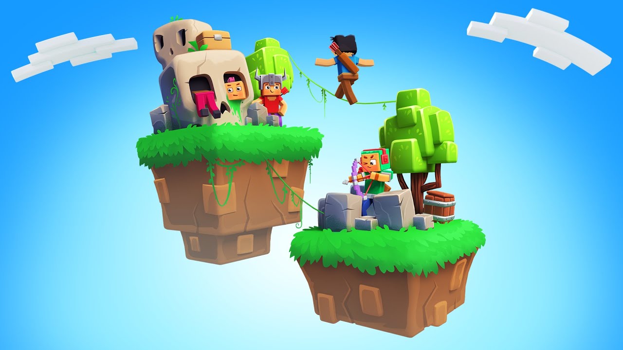 ⚔️ Sky Wars – Claiming the Center Early and Surviving the Final Storm ☁️✨