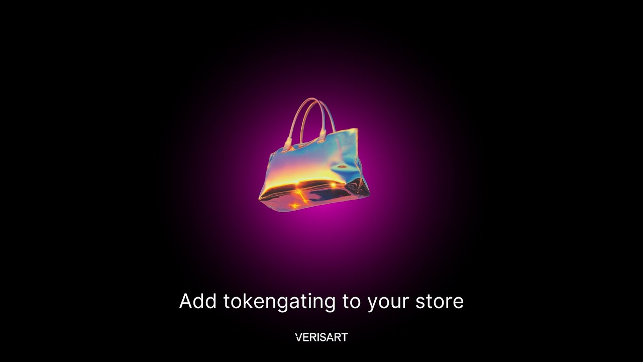 Set up tokengates with the Verisart Shopify app