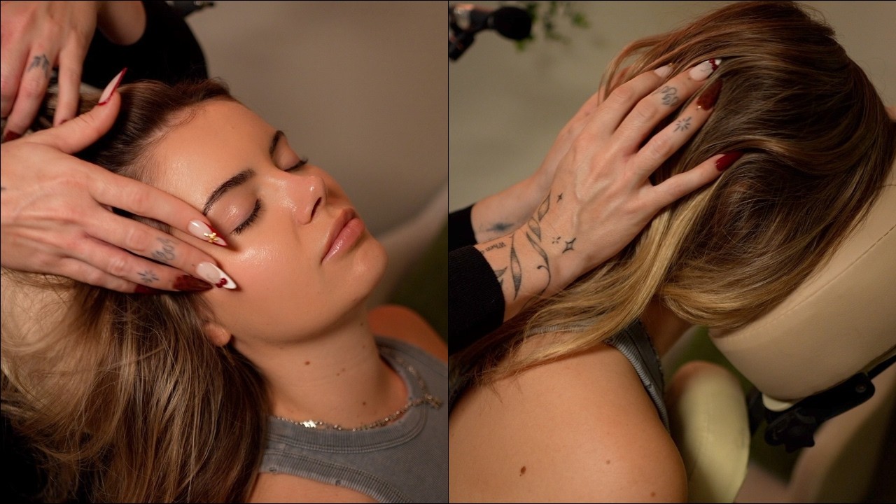 ASMR | j’ASMRise Romy 🌙 (Relaxation intense du visage, des cheveux, des bras)