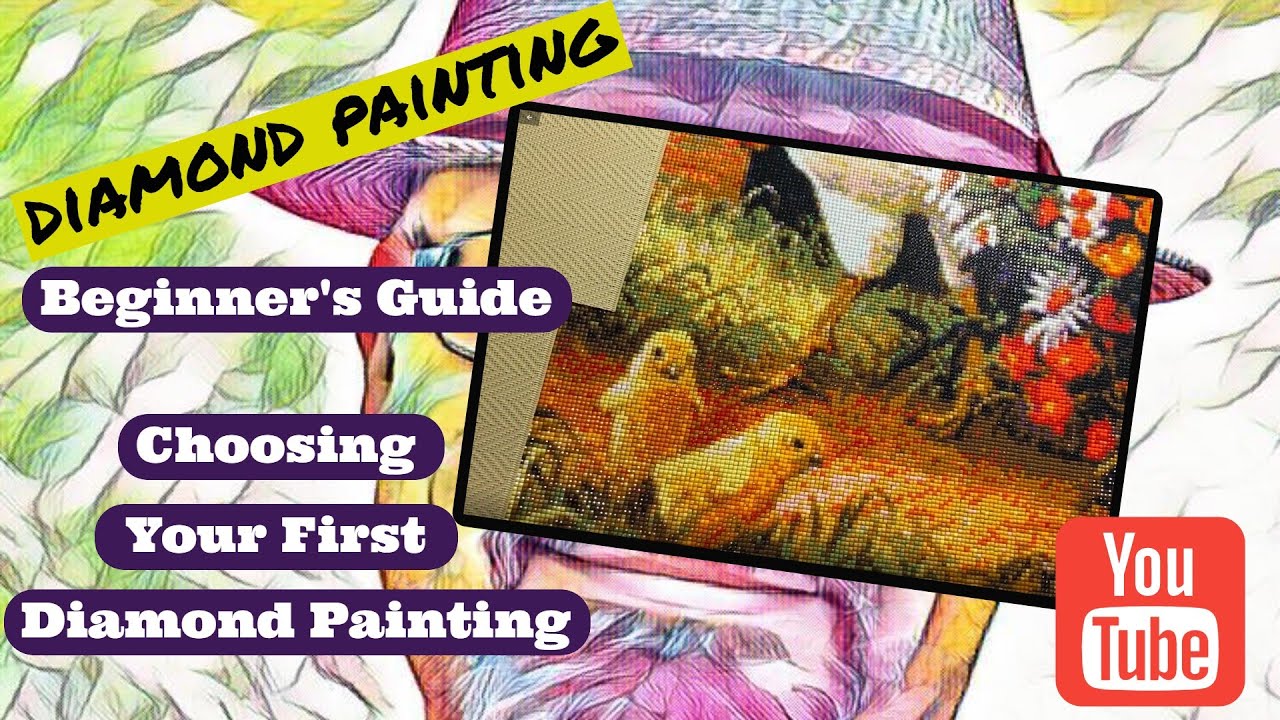 Beginner's Guide To Choosing Your First Diamond Painting And Why Size Matters!