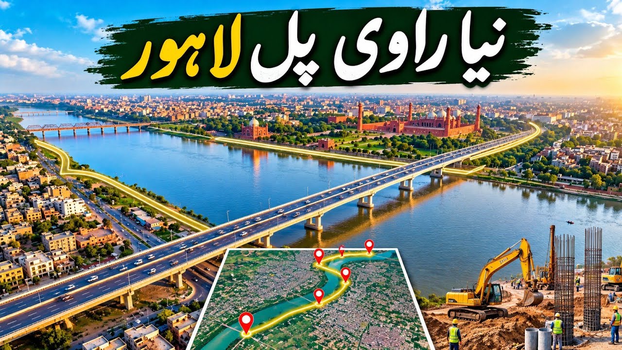 New Jahangir Ravi Bridge Lahore | RUDA Mega Project Connecting Ring Road to Shahdara