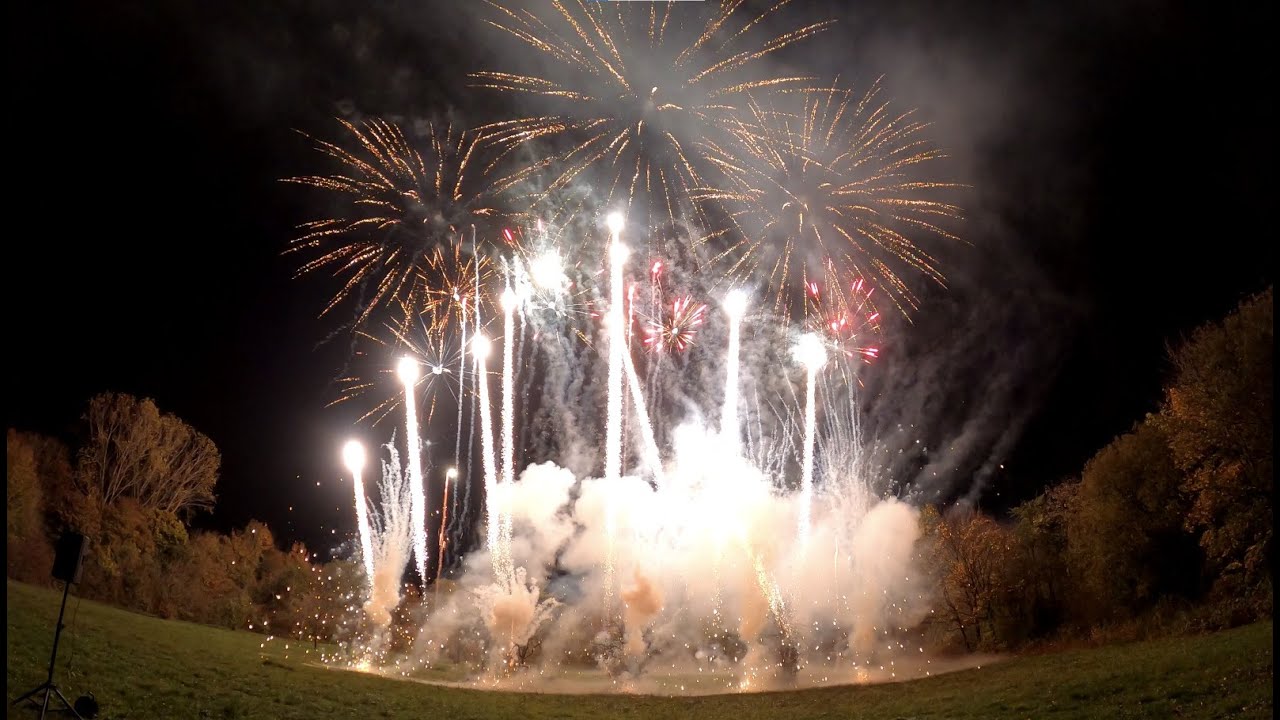 Großes Überraschungsfeuerwerk zum 50. Geburtstag