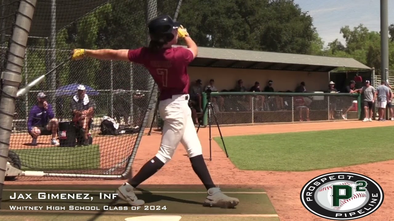 Jax Gimenez Prospect Video, Inf, Whitney High School Class of 2024