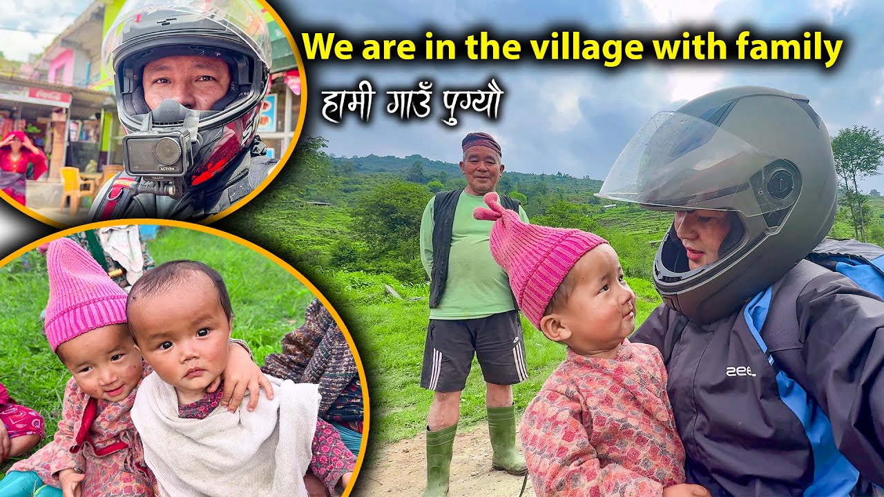 We returned to Sumde village Home from KTM || The whole family gathered || New Nepali Village Vlog