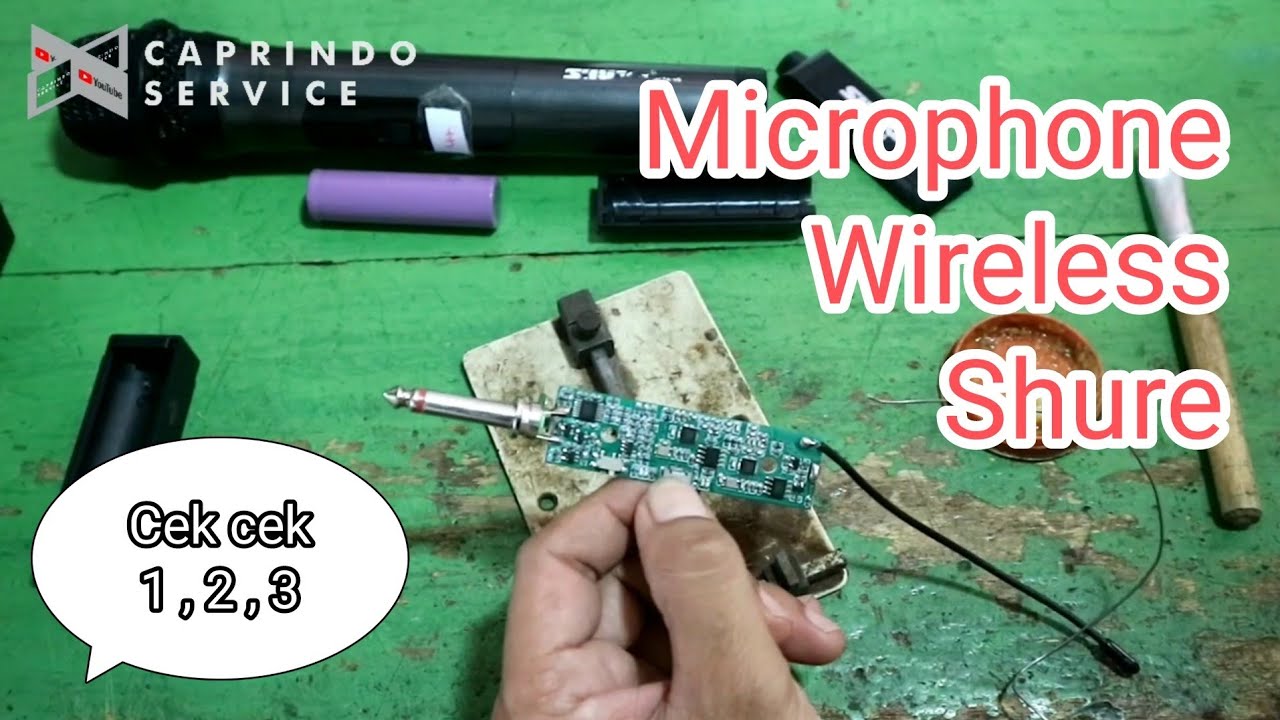 Cara Memperbaiki Microphone Weralles Tidak Bisa Dicharge