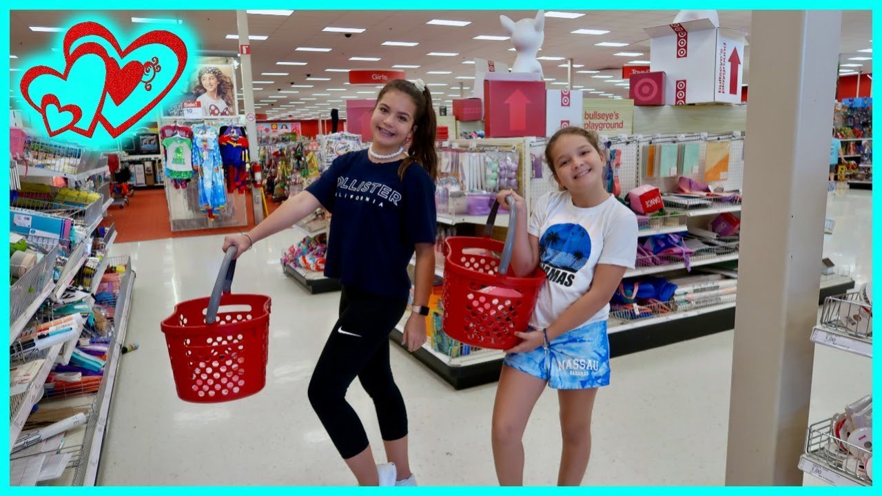SHOPPING FOR OUR FRIENDS AT TARGET |SISTERFOREVERVLOGS #447