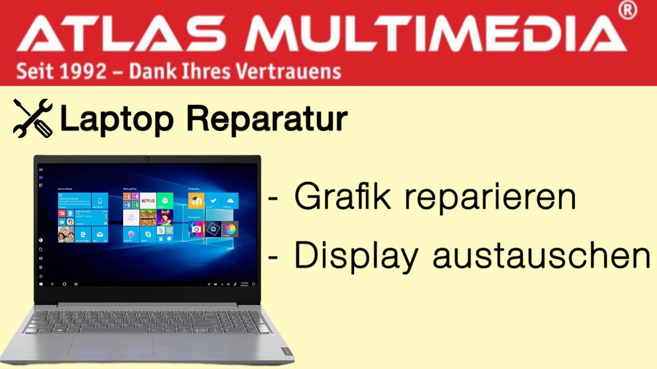 Notebook Reparatur Berlin Steglitz | Grafikreparatur | Displaytausch | Atlas Multimedia