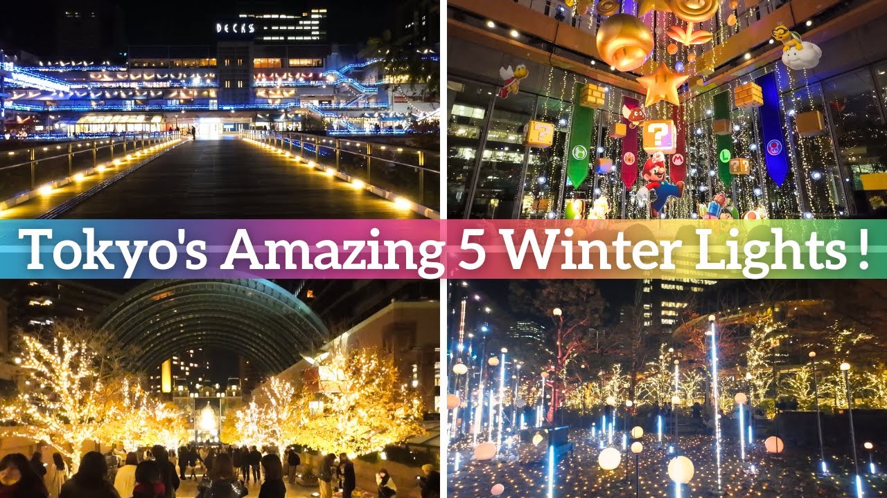 【5 Fantastic Winter Illuminations in Tokyo, Japan】Amazing Must-See Light Displays!