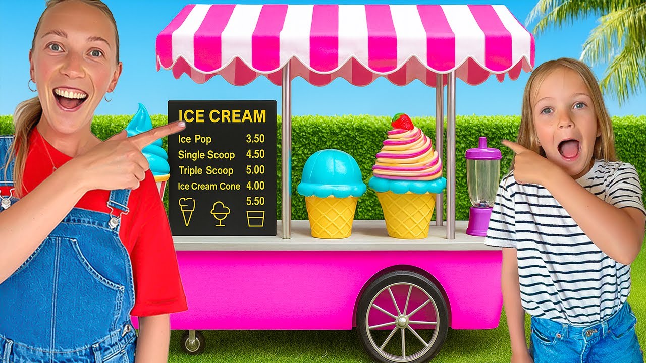Kids Make Ice Cream