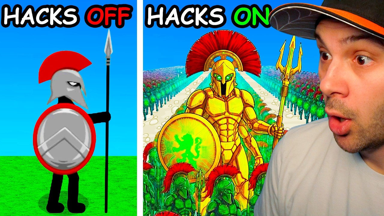 Hacking STICKMEN Until They're OVERPOWERED