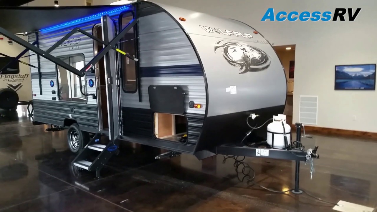 2019 Wolf Pup 16FQ Travel Trailer Walkthrough