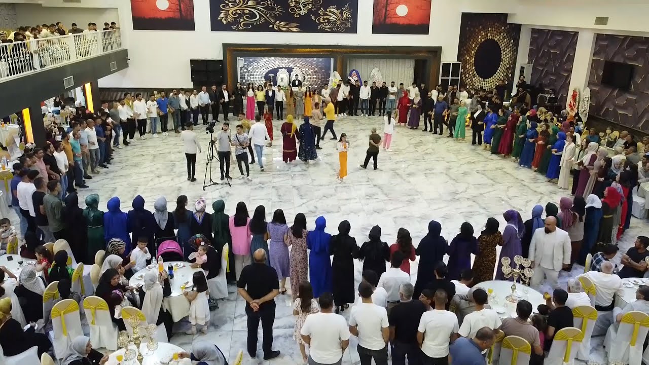 BERİTAN HALAYI DRONE ÇEKİMİ | Beritan'lı Nurettin Morkoyun'nun Oğlu Çiya & Medine Düğünü.. Bingöl