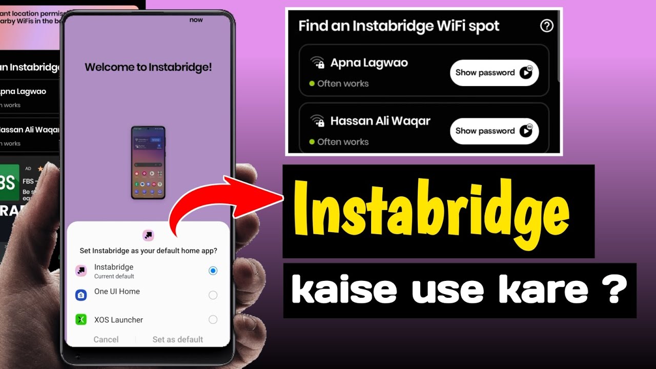 How to Use Instabridge App 2025 | Instabridge WiFi Hotspot Kaise Use Karein