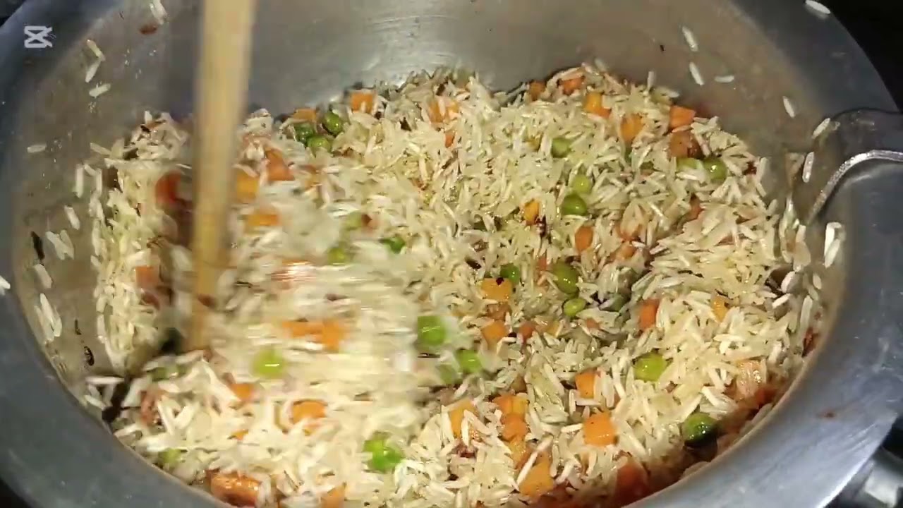 Vegan Vegetable Rice Recipe | Simple & Delicious | Le Burn