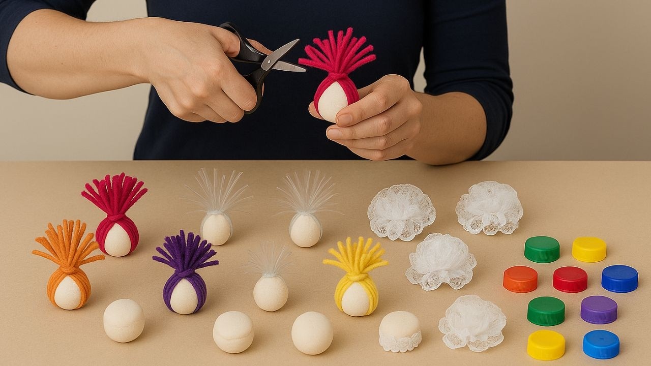 Eu Nunca Jogo Fora Tampas de Garrafa! Fiz +50 Bonequinhas e Vendi Tudo - Diy Reciclagem