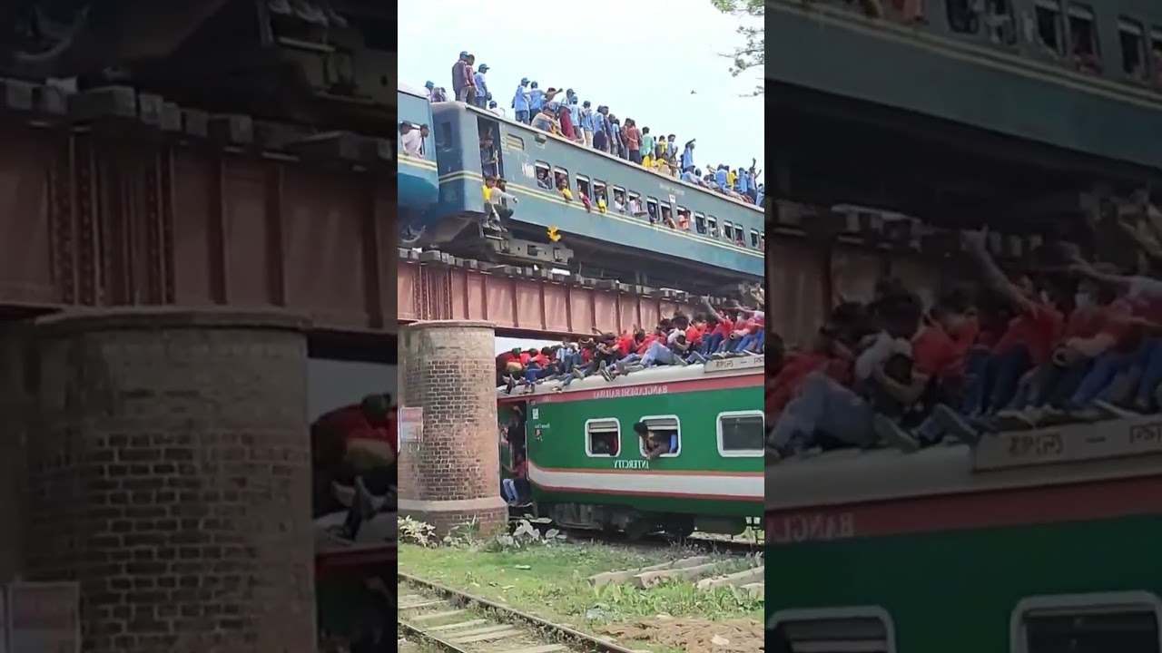 Local Train Overcrowded