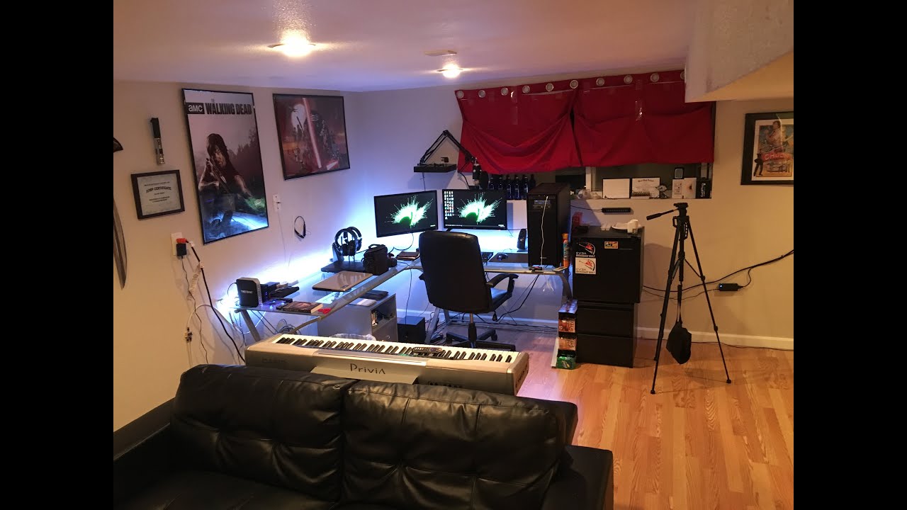 Gaming Setup + Studio Tour - December 2015