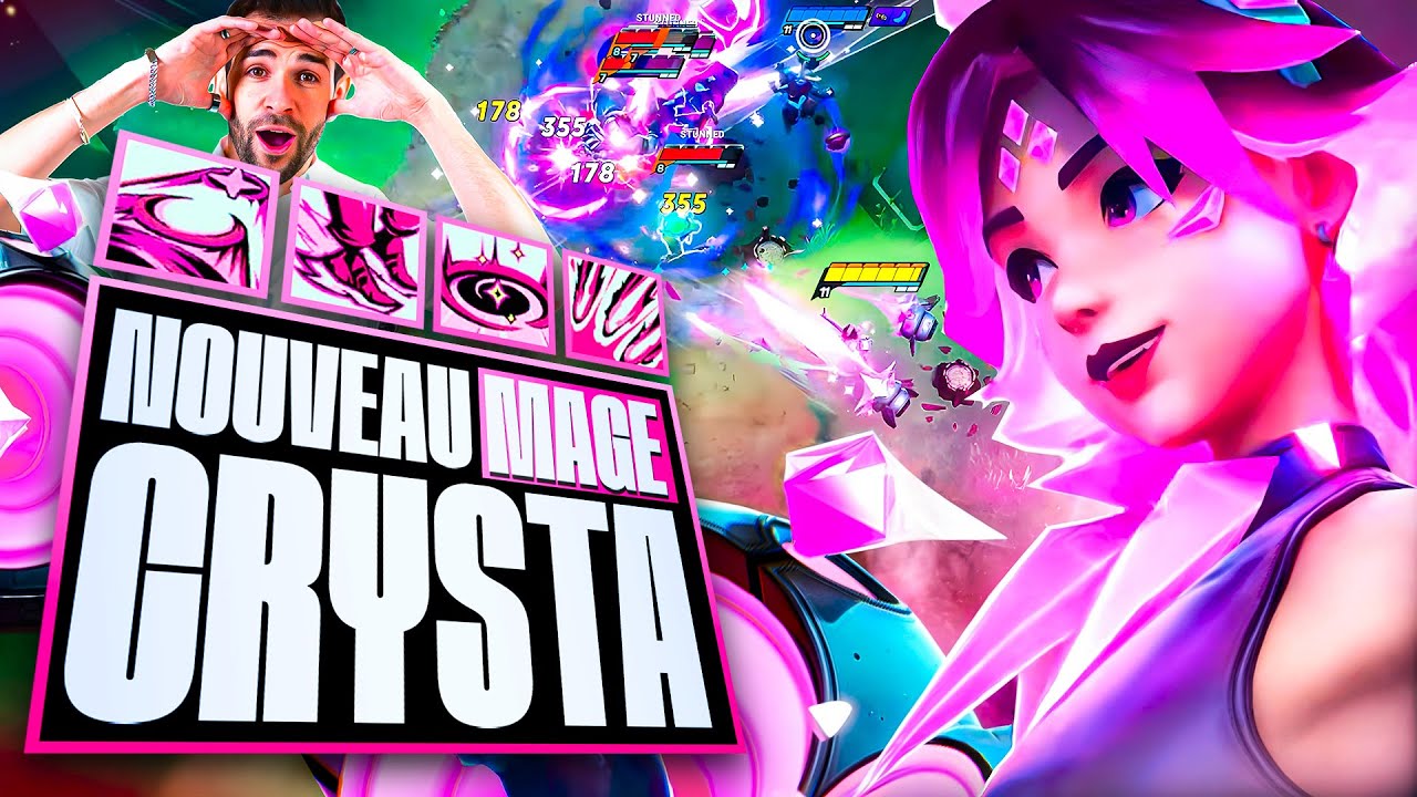 ÉNORME COUP DE COEUR pour CRYSTA❤️LE NOUVEAU MAGE BROKEN DE SUPERVIVE 2025!