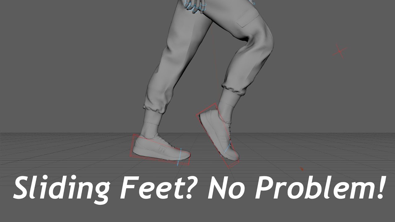 How to Fix Sliding in Mocap Animation. Tutorial