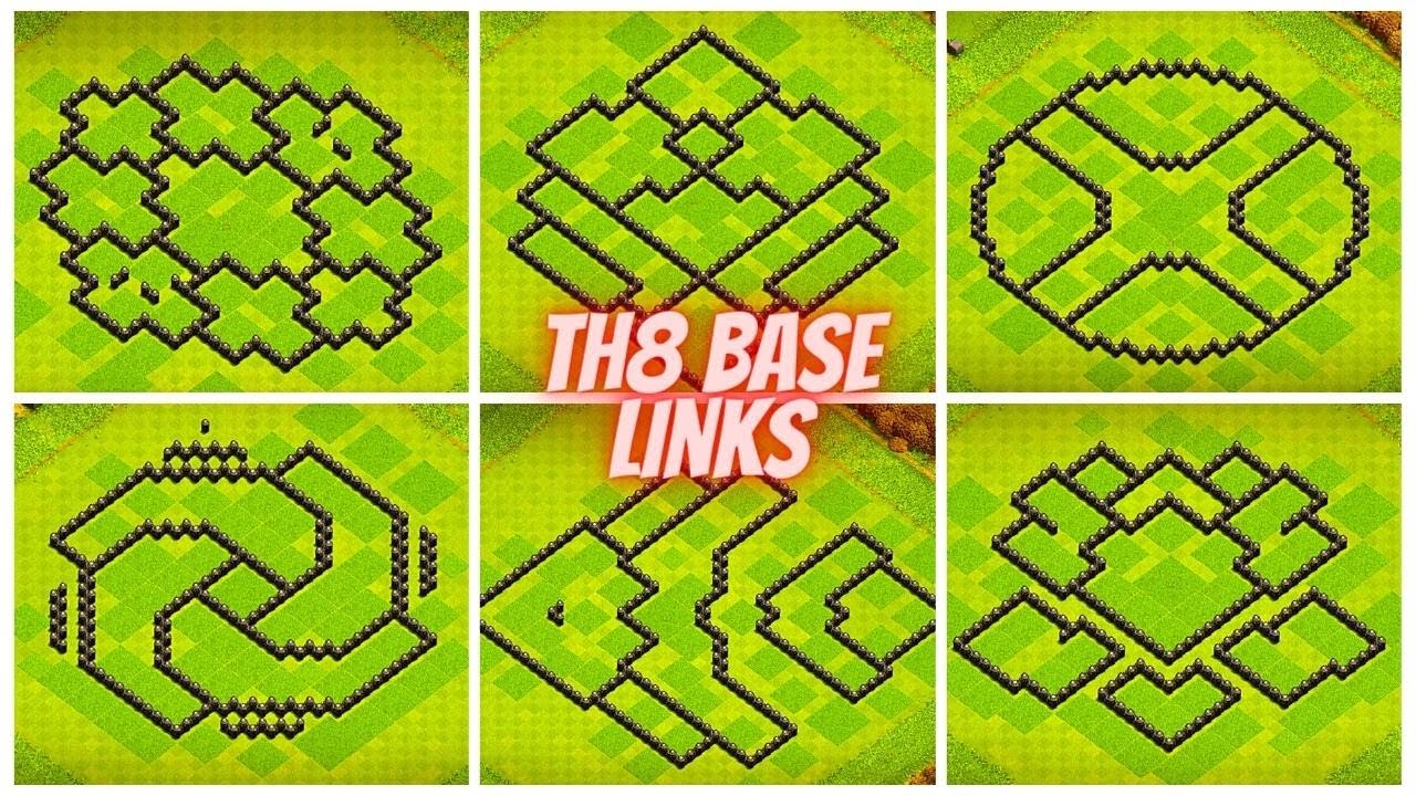 Best Town Hall 8 (TH8) Trophy/Hybrid Base With Copy Link | TH8 War/Farming Base - Clash Of Clans
