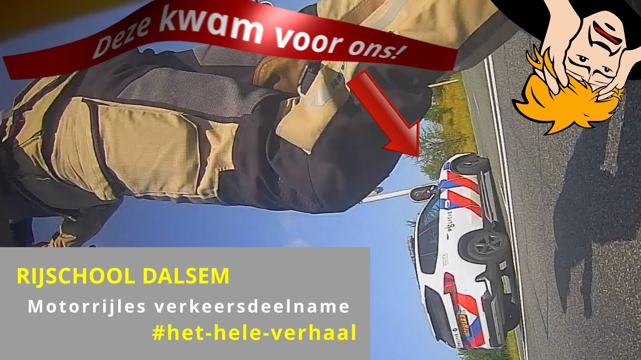 Het volledige verhaal: RIJINSTRUCTEUR botst VOL tegen LEERLING aan! #GESLAAGD???