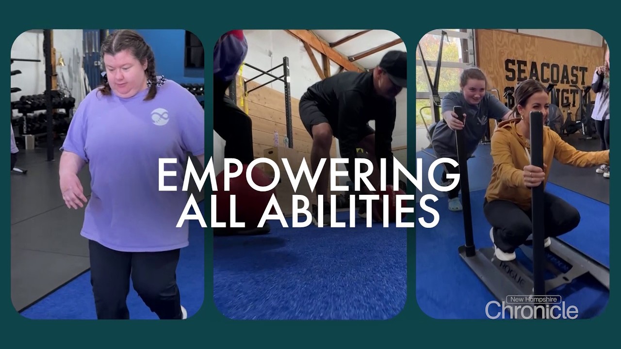 Coaches guide adaptive athletes at Infinite Abilities in Rye