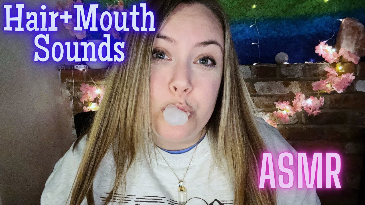 ASMR Hair & Mouth Sounds + Pop Rocks Giving you a UNIQUE Experience 😴