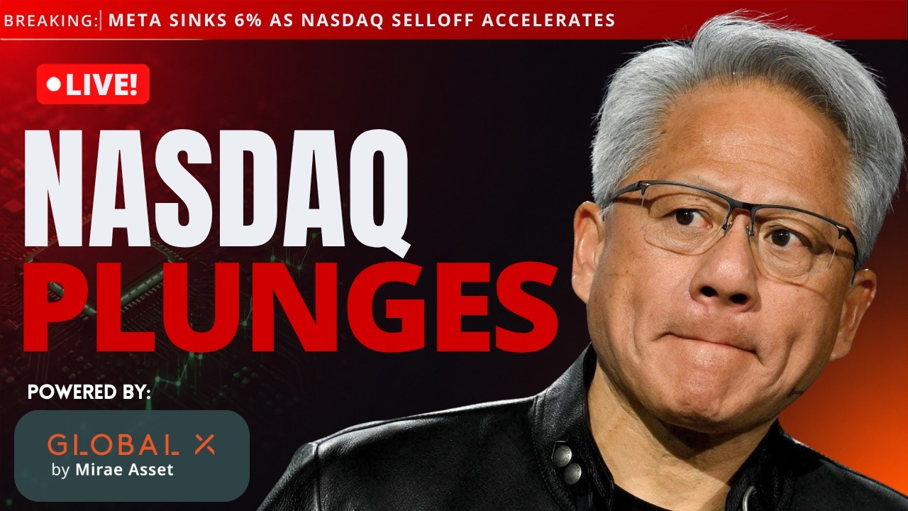 $NVDA Says AI Capital Is Scarce 🚨 $META's Earnings Wasn't Enough To Stop Selloff | Stock Market Live