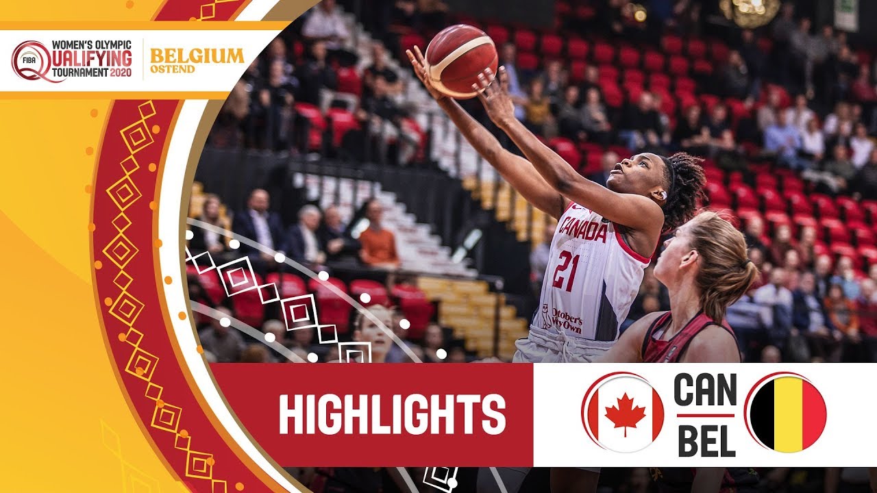 Canada v Belgium - Highlights - FIBA Women's Olympic Qualifying Tournament 2020