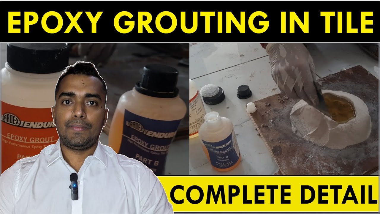 Epoxy Grouting for Tile | How to use Epoxy Grout | Advantages of Epoxy Grout in Tile in Hindi