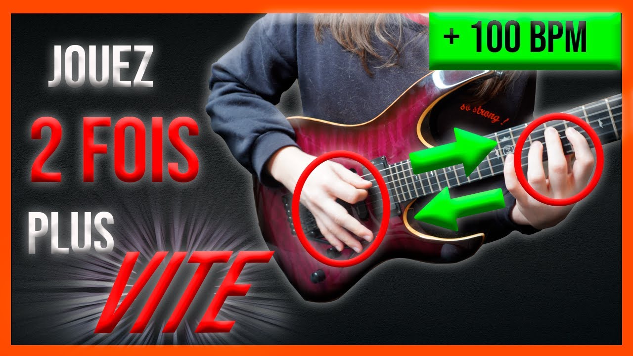 Jouez 2X PLUS VITE en faisant 3X MOINS d'efforts