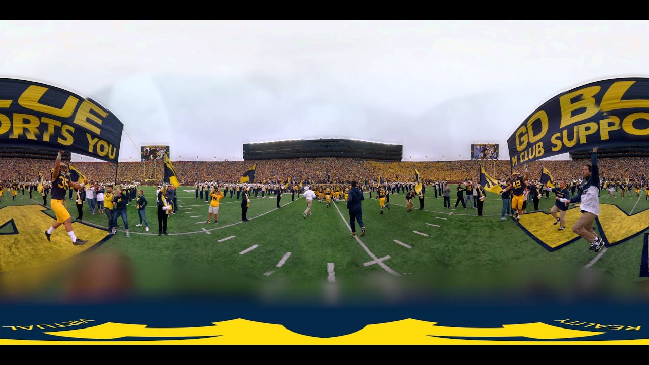 Michigan Gameday in VR