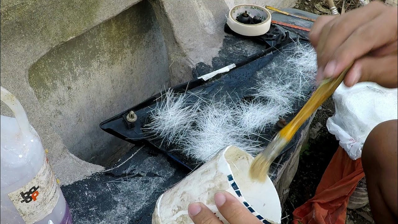 Fiberworks | How to repair broken /crack fairings