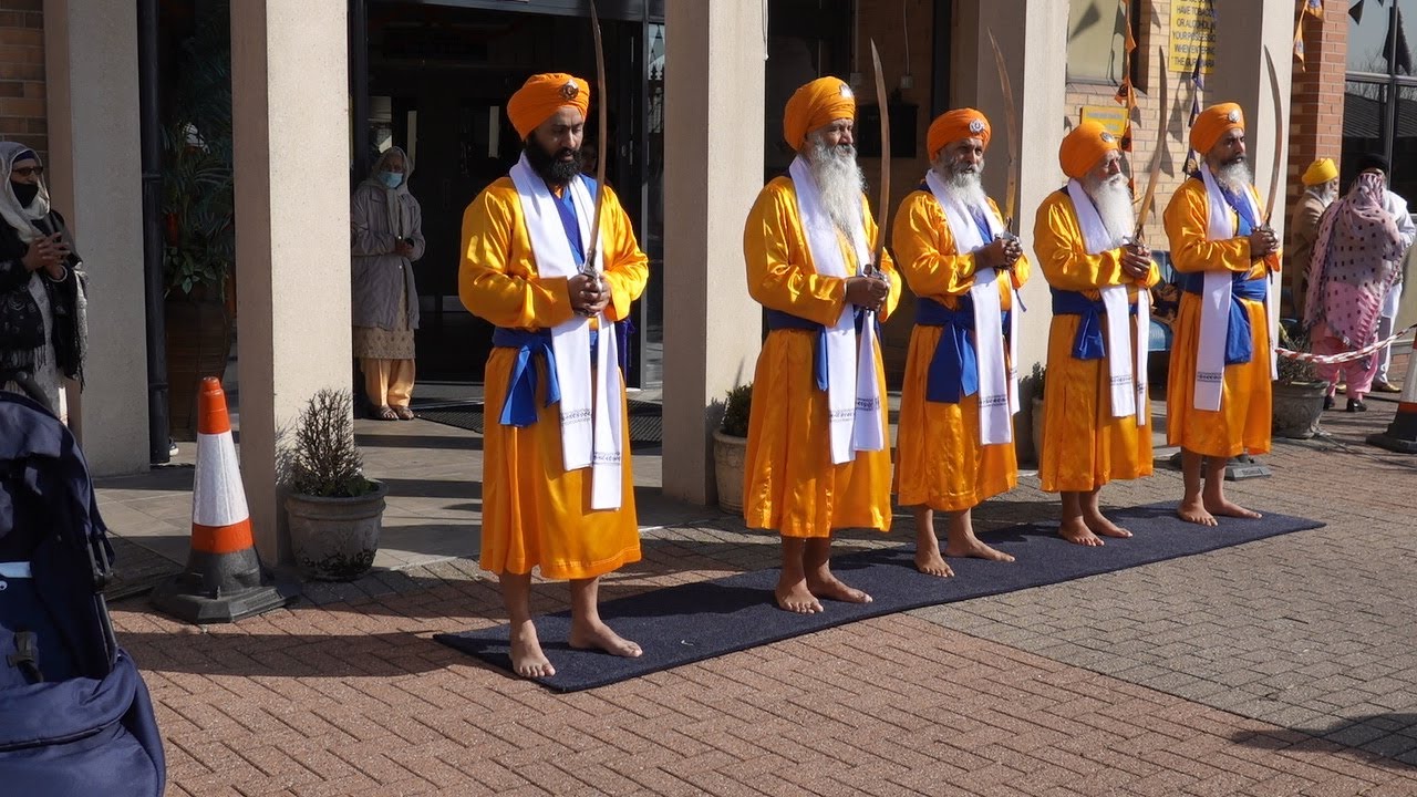 Vaisakhi 2021 Nishan Sahib Seva - Guru Arjan Dev Gurdwara Derby UK
