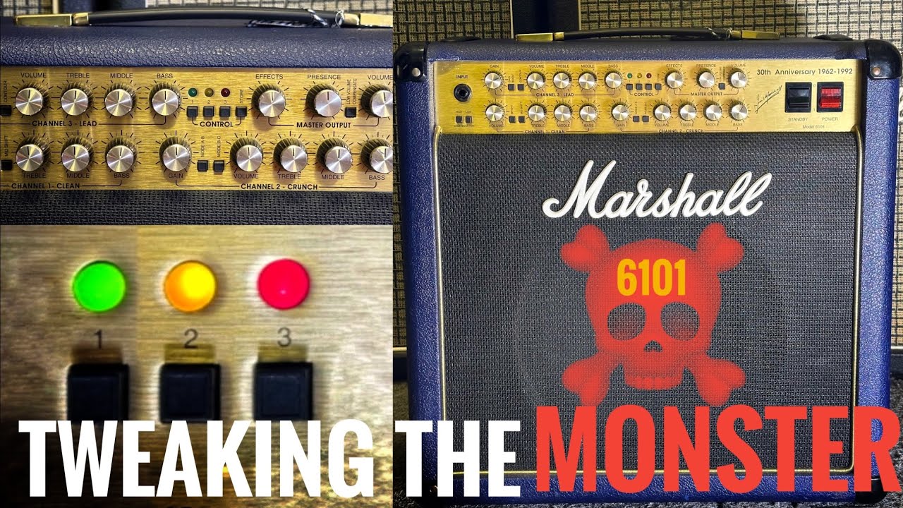 How to tweak the Marshall 30th Anniversary 6101
