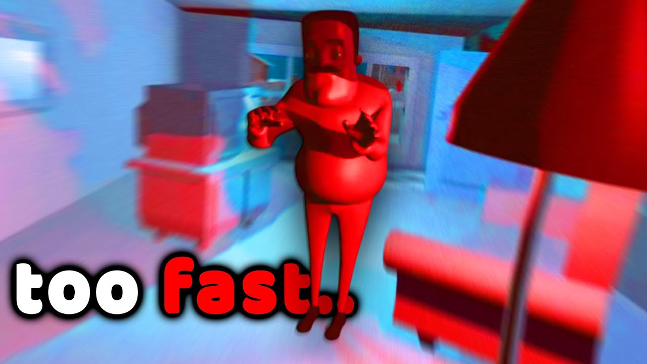 They had to NERF HIM In the Full Game 😭😭| Hello Neighbor PROTOTYPE DevGamm
