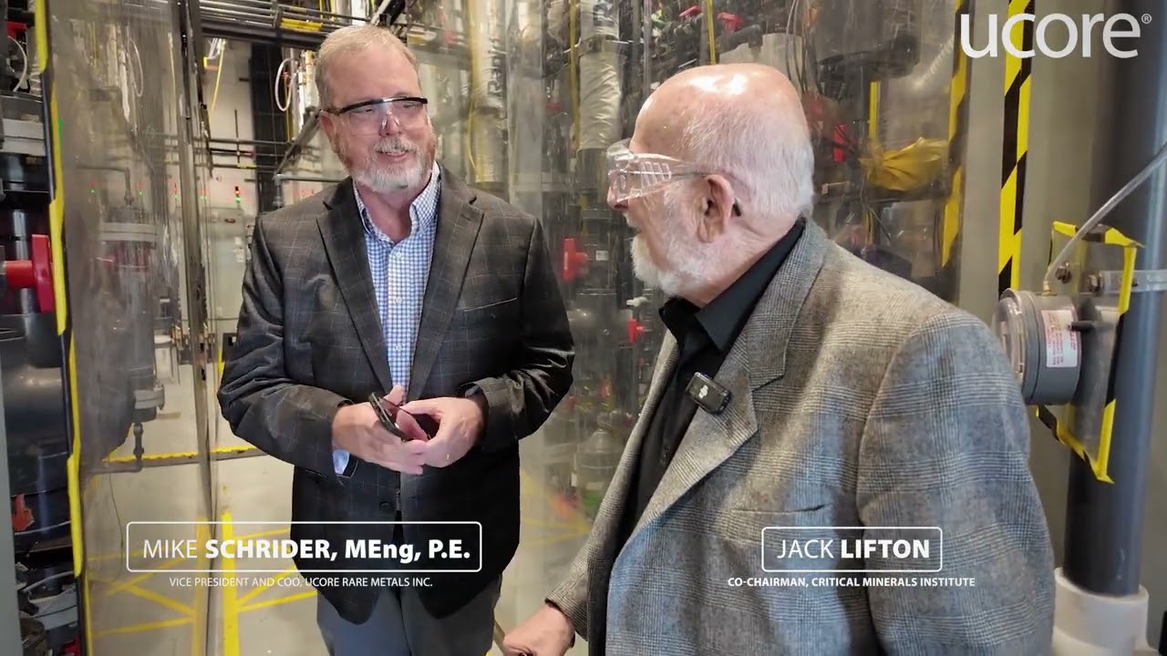 Ucore | Kingston Strategic Metals Complex - Jack Lifton, Co-Chair Critical Minerals Institute (S4)