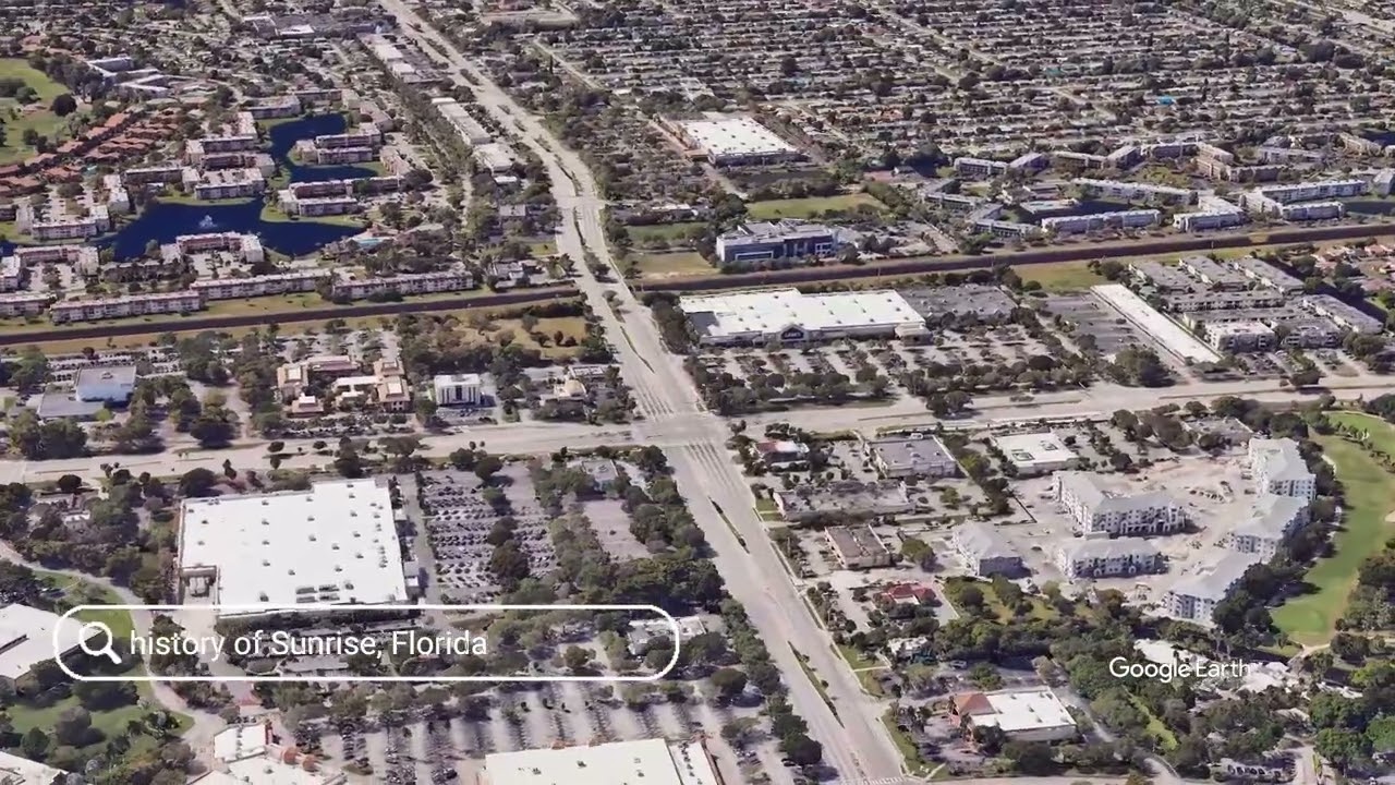 The history of Sunrise, Florida