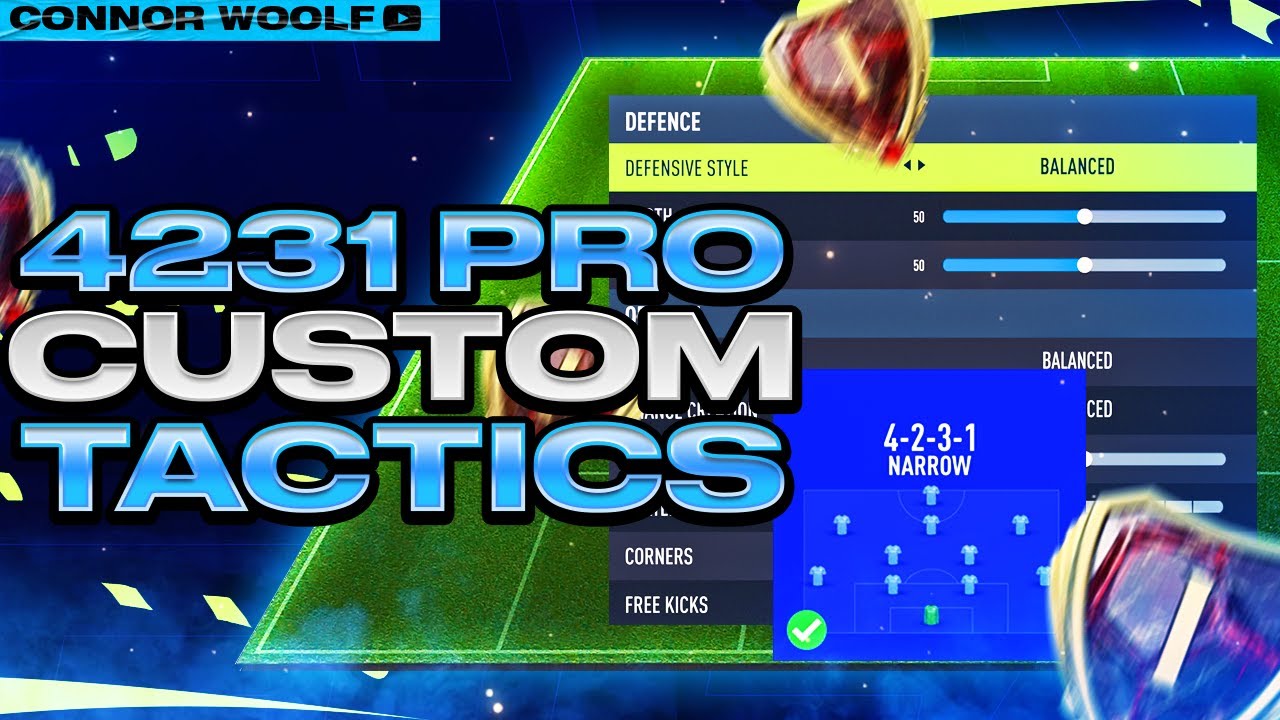 The Perfect Formation 🥶 Best FIFA 23 4231 Custom Tactics ✅