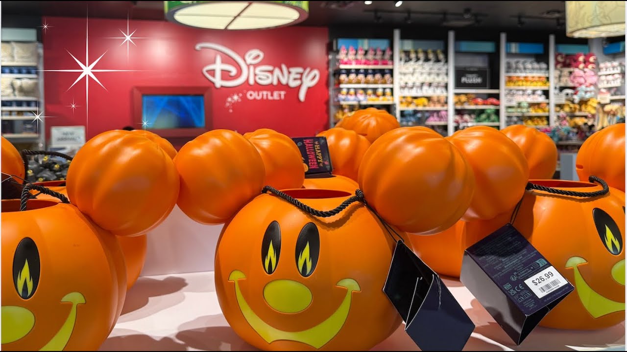 Disney Outlet Complete Walkthrough and Hau August 2025l  |  Halloween Disney Merch at the Outlets
