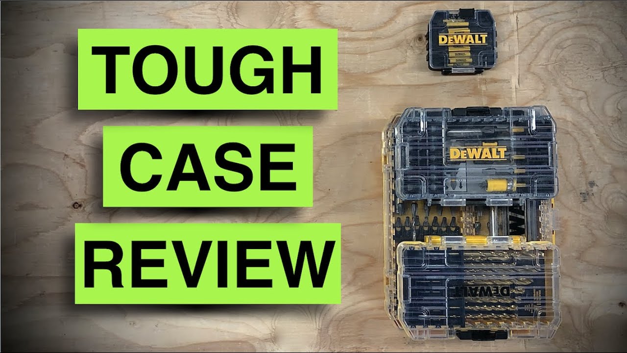 How I keep my driver bits organized: Dewalt Tough Case Review