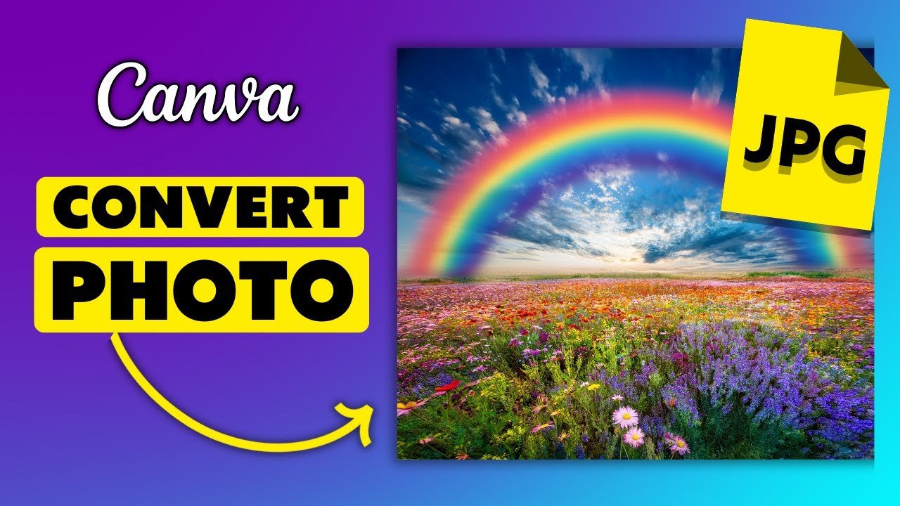 How to Convert Photo to JPG in Canva