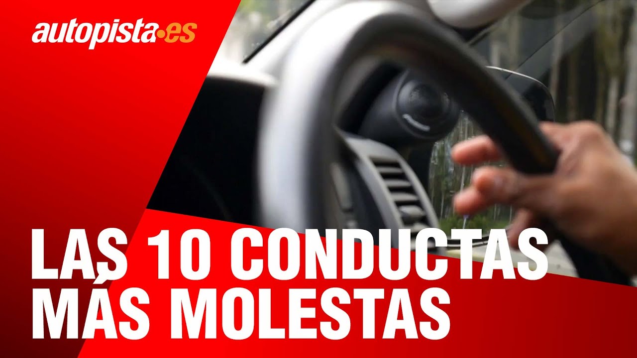 La 10 conductas de otros conductores que más nos molestan