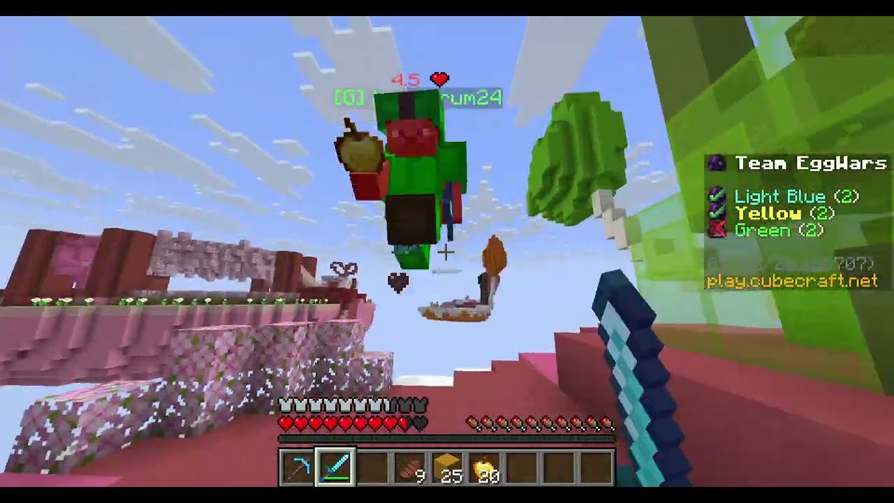 Minecraft Eggwars Cubecraft - New map