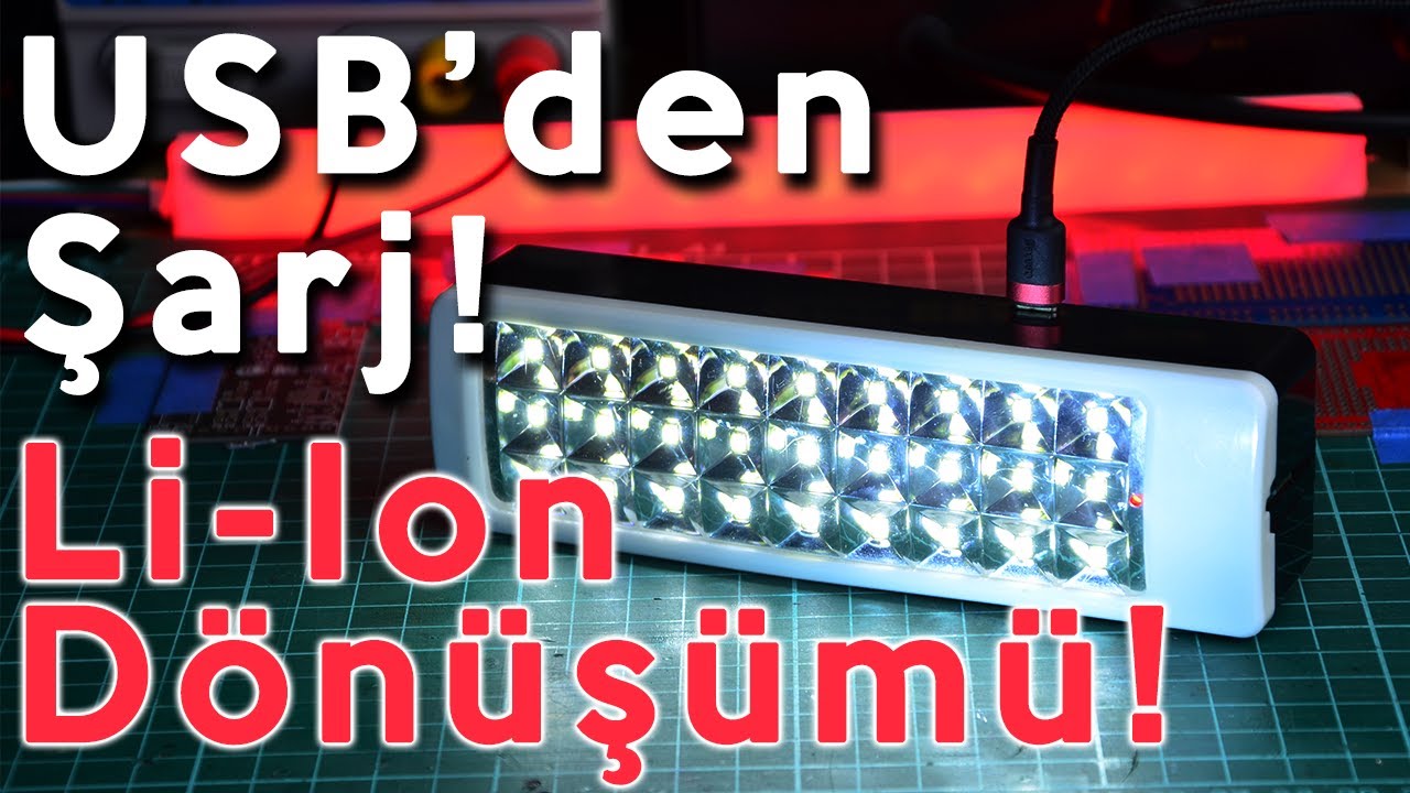 LED Işıldak Li-Ion Pil Dönüşümü Nasıl Yapılır? Çöpe Atma, Geri Dönüştür!