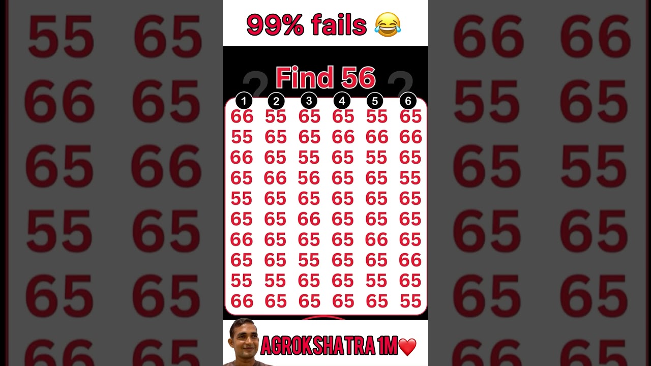 Find the Numbers56@tseries #music #shorts #finden #beach #love#beach #brainteaser#edm #short